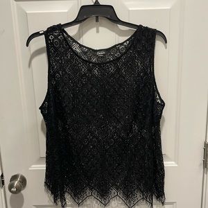 Lace tank top